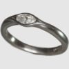 G57 18ct White gold Diamond Ring - Image 2